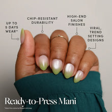 Lime Beam, press-on nails, Lime Beam 7