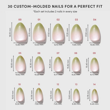 Lime Beam, press-on nails, Lime Beam 8