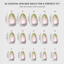 Lime Beam, press-on nails, Lime Beam 8