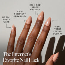 Los Angeles press-on nails with glossy finish