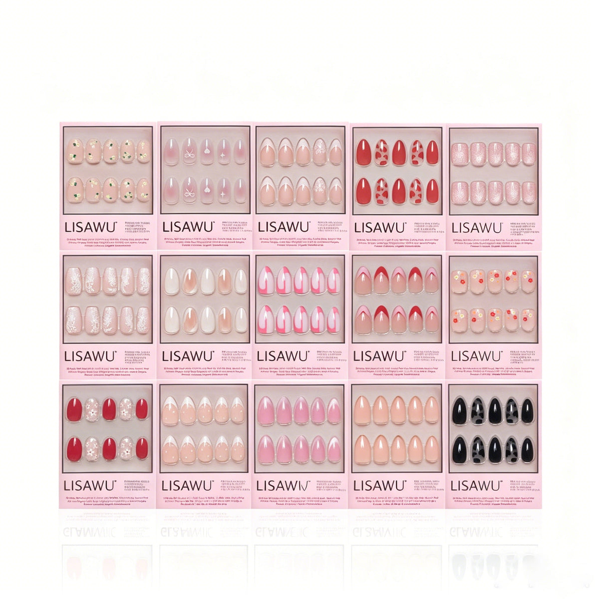 Love In Bloom Collection press-on nails in nude shade