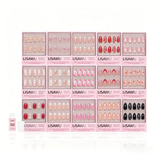 Love In Bloom Collection press-on nails with glossy finish