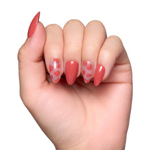 Love Me press-on nail design - solid color style detail