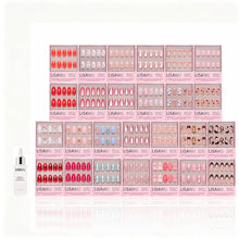 Love Notes Collection press-on nails with glazed finish