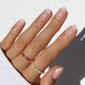 Love Preserved press-on nails in nude shade