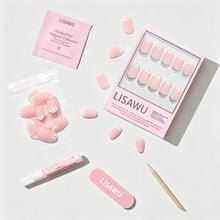 Love Preserved press-on nails - oval shape, short length