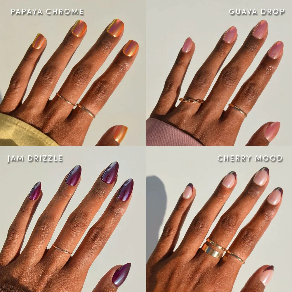 Lisawu Luscious Glaze press-on nail bundle manicure lifestyle photo