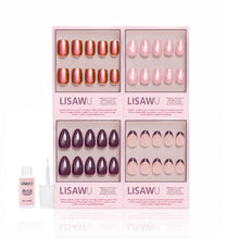 Luscious Glaze press-on nails in orange shade