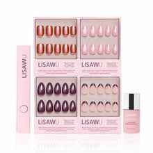 Luscious Glaze press-on nails with glazed finish