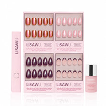 Luscious Glaze press-on nails with glazed finish