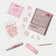 Ma Damn Toenail press-on nails with glossy finish