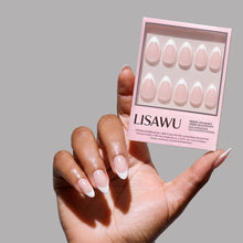 Ma Damn press-on nails in white shade