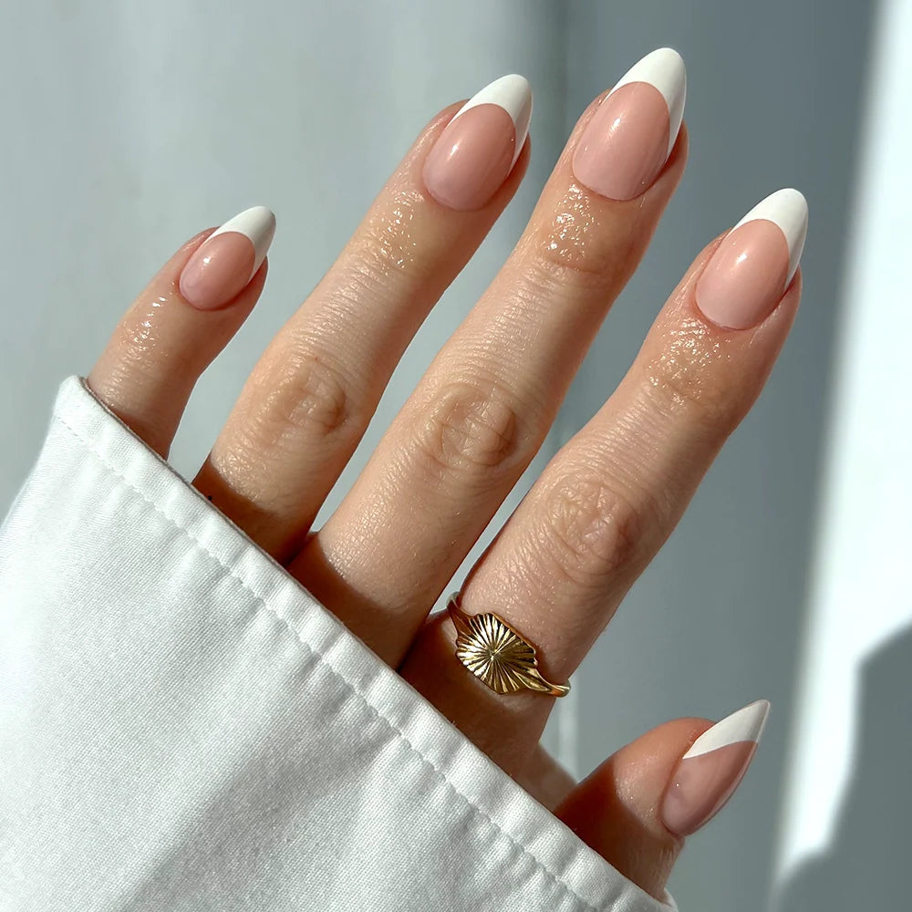 Ma Damn press-on nails in nude shade