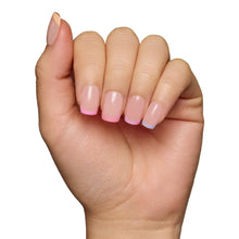 Macarons press-on nails - squoval shape, short length