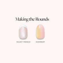 Making The Rounds, press-on nails, menu display, 2026 03 Quickpressbundles Makingtherounds Nailmenu