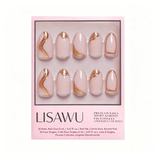 Material Girl press-on nails in nude shade