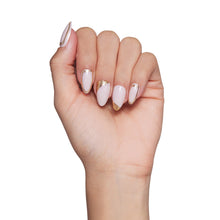 Material Girl press-on nails - almond shape, short length