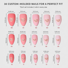 Matte in Love press-on nails with matte finish soft pink color nail set perfect for everyday wear and elegant nail style