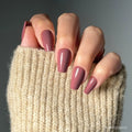 Mauve Affair press-on nails in pink shade