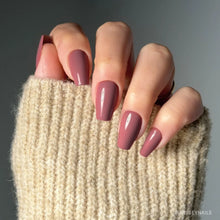 Mauve Affair press-on nails in pink shade