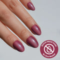 Mauve Muse press-on nails in pink shade