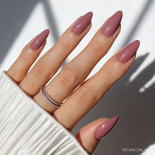 Mauve Wife press-on nails in pink shade