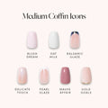 Lisawu Medium Coffin Icons press-on nail bundle style selection