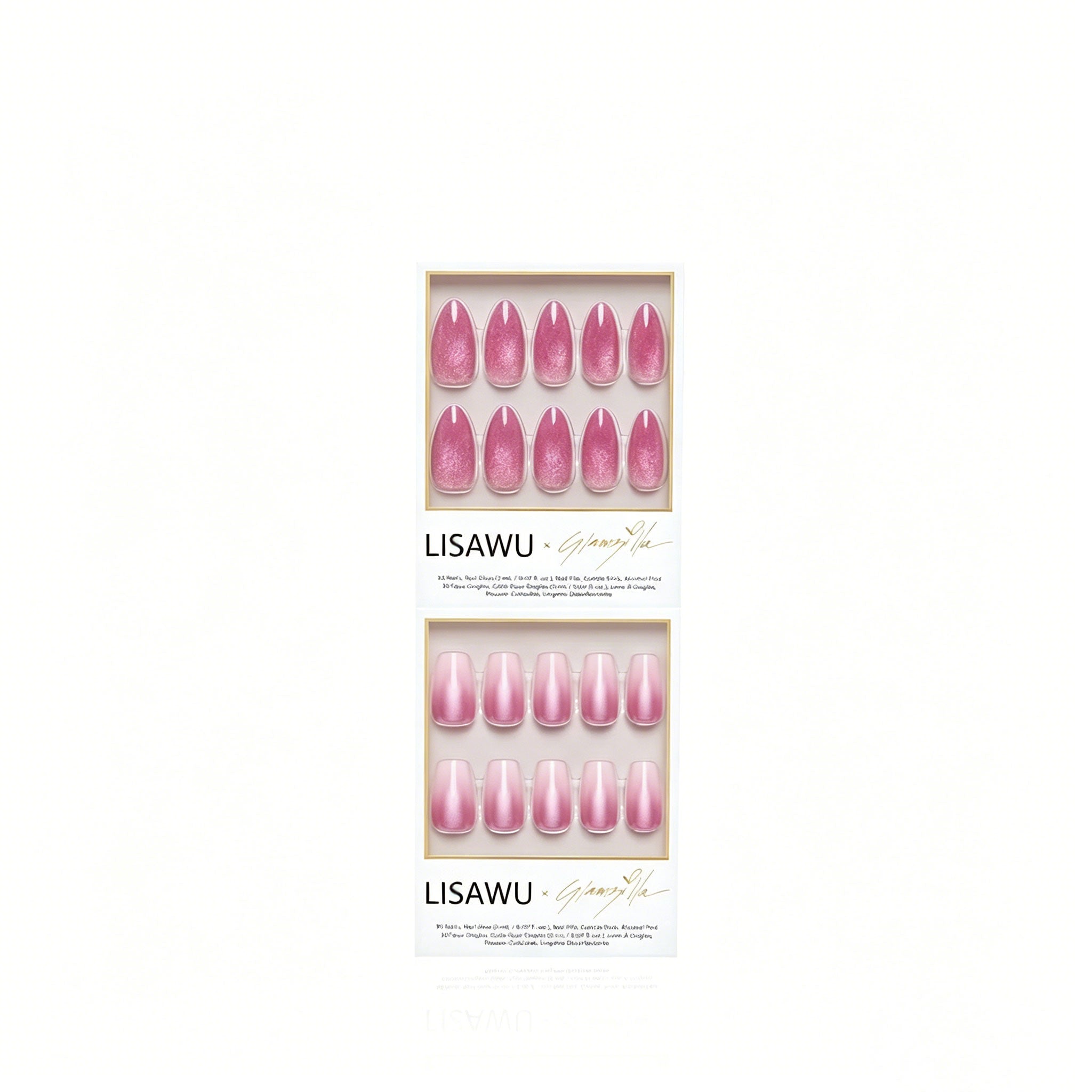 MEDIUM RARE press-on nails in pink shade