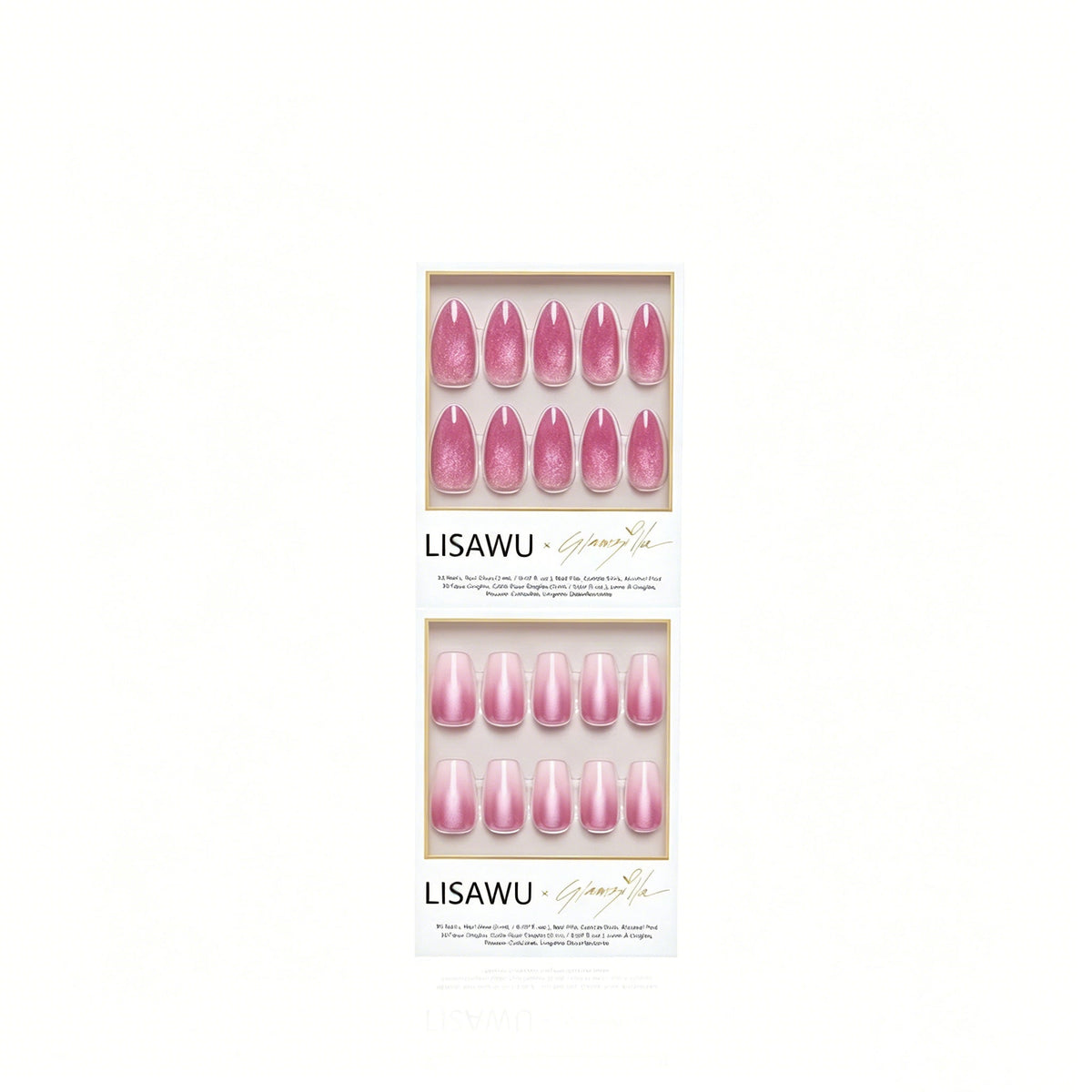 MEDIUM RARE press-on nails in pink shade