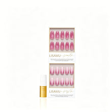 MEDIUM RARE press-on nails with glossy finish
