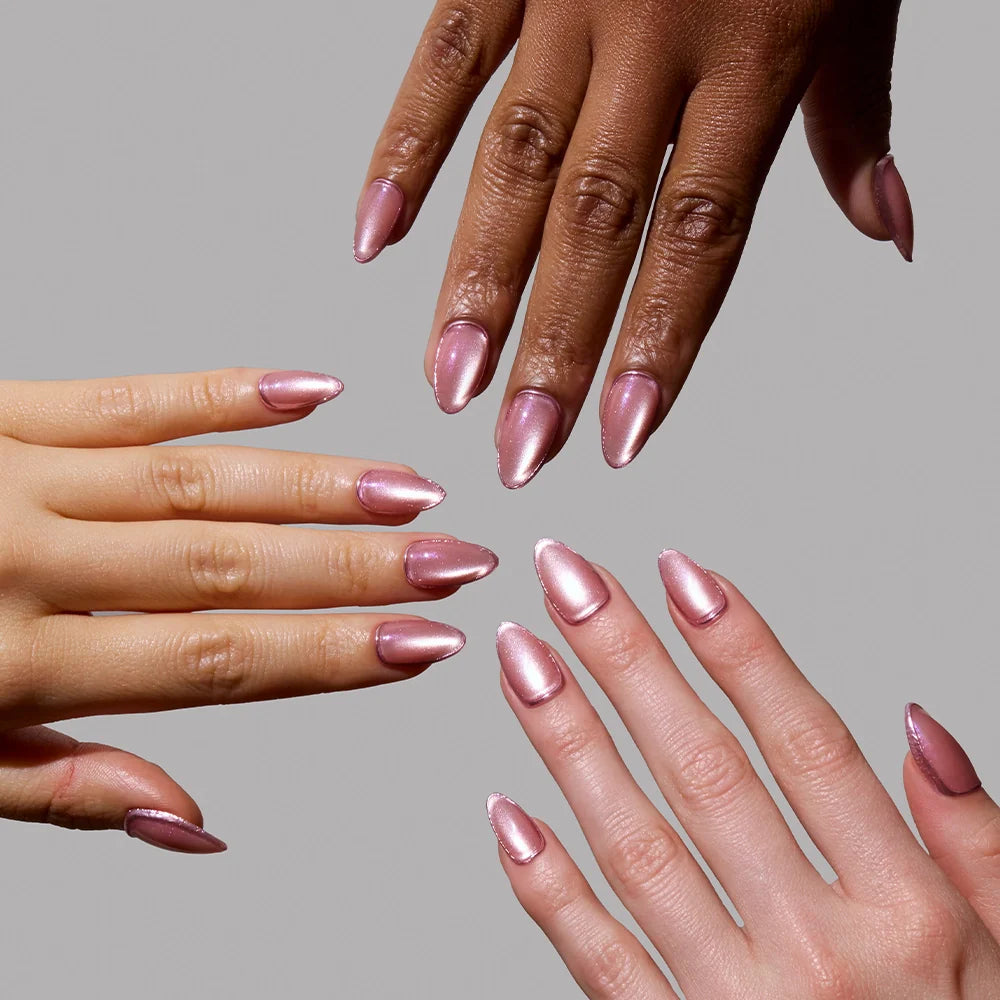 Mertini press-on nails with velvet finish