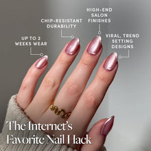 Mertini press-on nail bundle - full set view