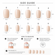 Milky Nude Short Square Press-On Nails press-on nails product detail