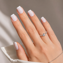 Milky White French Square Press-On Nails press-on nails product detail