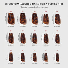 Mine By Right press-on nail design - solid color style detail