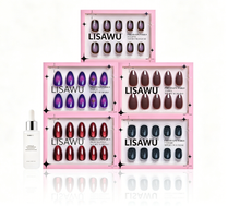 Moon Child Collection press-on nails with matte finish