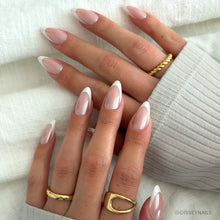 Mother Pearl press-on nails in nude shade
