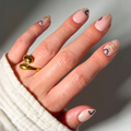 Myko Muse press-on nails in blue shade
