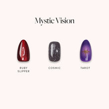 Mystic Vision press-on nails in black shade