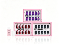 Mystic Vision press-on nails with glossy finish