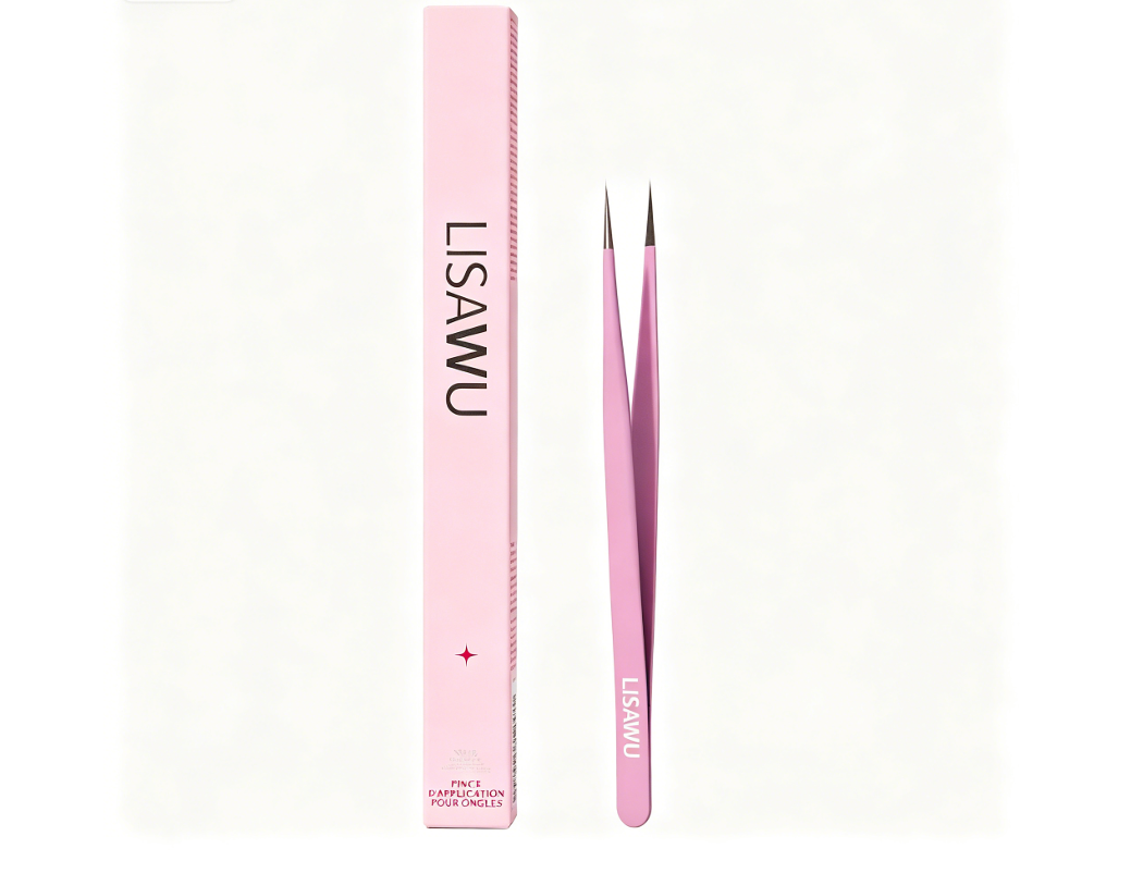 Nail Decal Tweezers press-on nail bundle - full set view