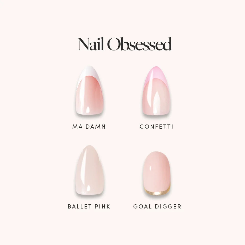 Lisawu Nail Obsessed nail buffer style selection