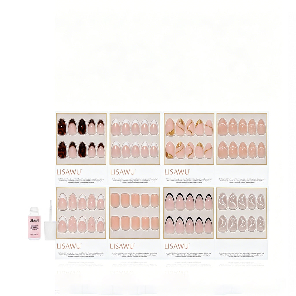 Lisawu NAILZILLA 8-nail collection with nail prep tool