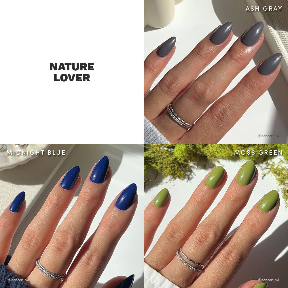 Lisawu Nature Lover press-on nail bundle manicure lifestyle photo