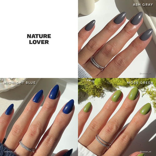 Lisawu Nature Lover press-on nail bundle manicure lifestyle photo