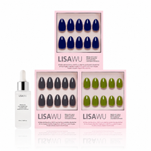 Nature Lover press-on nails with glossy finish