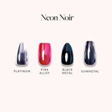 Lisawu Neon Noir press-on nail bundle style selection