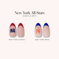 Lisawu New York All-Stars press-on nail bundle style selection