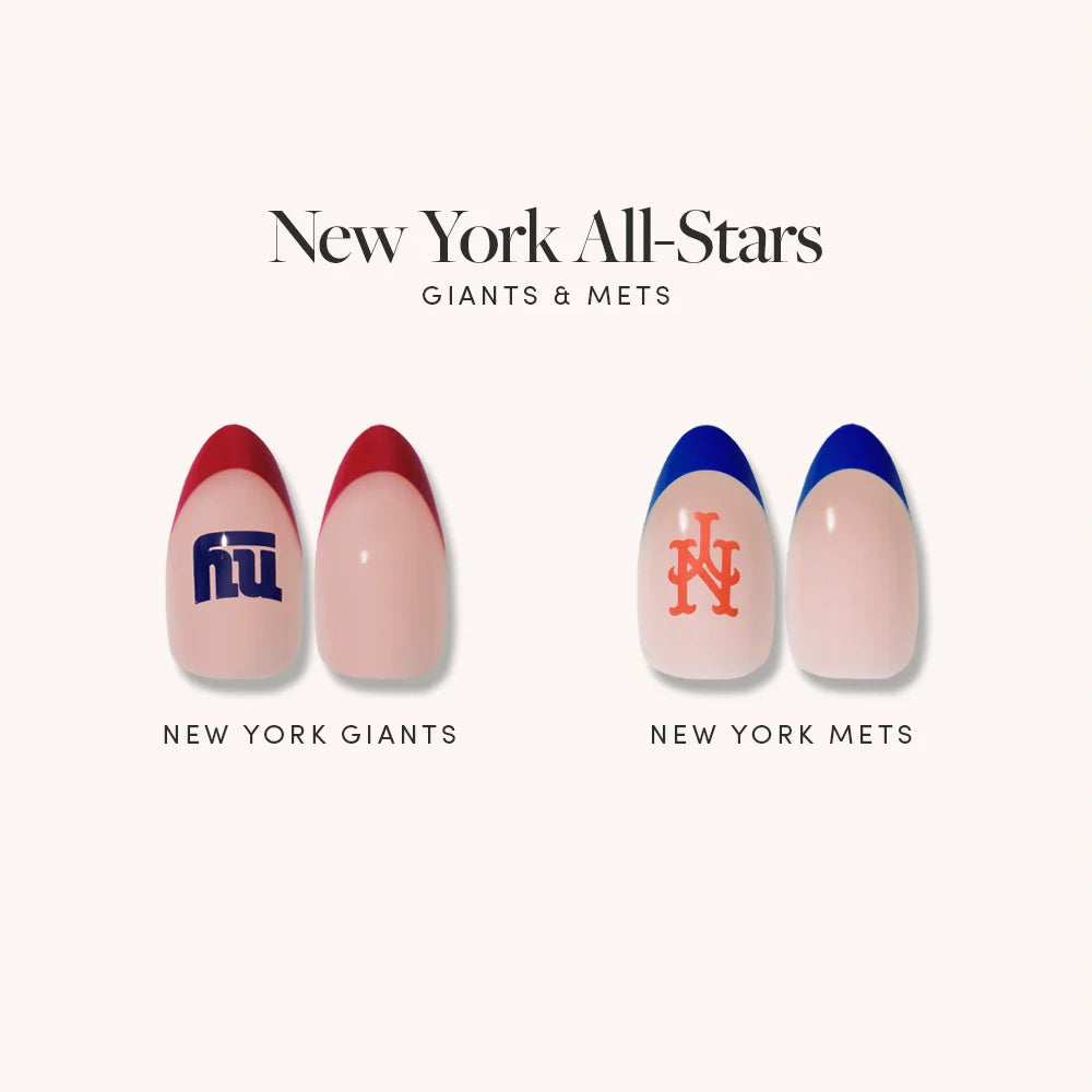 Lisawu New York All-Stars press-on nail bundle style selection