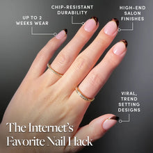 No Apologies press-on nails with glossy finish